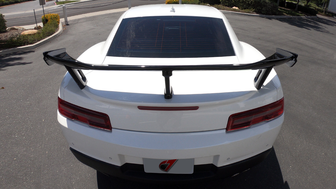 2010-13 Camaro, ZL1 1LE Style Rear Wing, Gloss Black