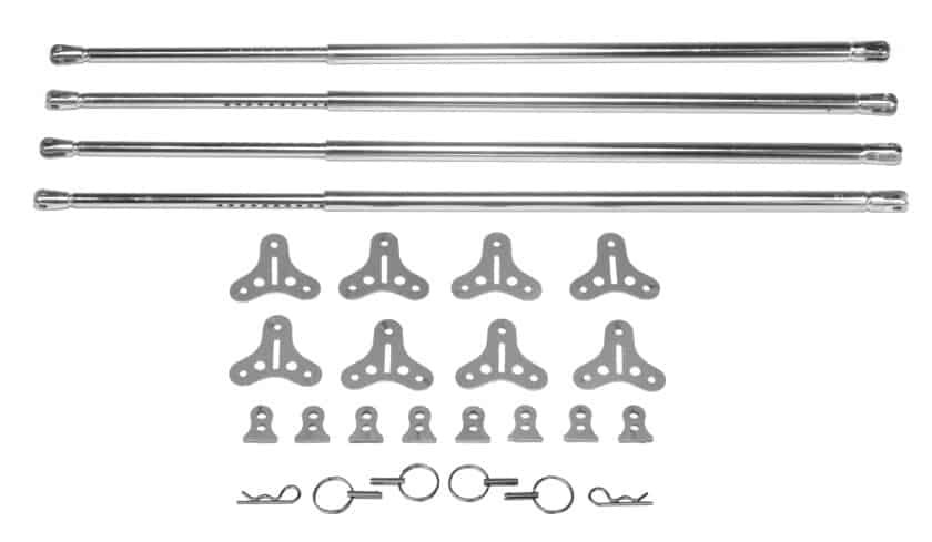 Chassis Engr Pro-Wing Strut Rod Kit
