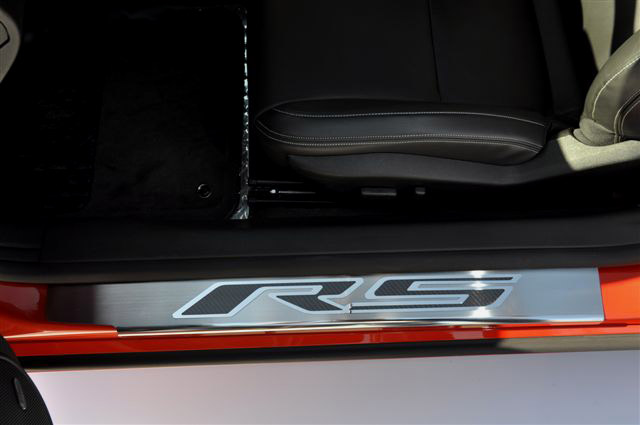 Camaro Stainless Carbon Fiber R/S Doorsills - 2010