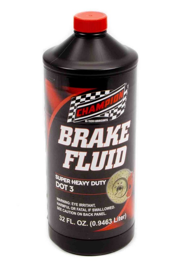 CHAMPION BRAND, Brake Fluid DOT 3 1Qt.