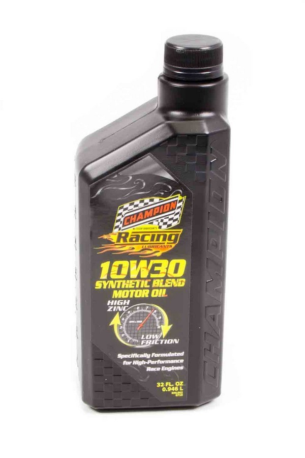 CHAMPION BRAND, 10w30 Synthetic Racing Oil 1Qt