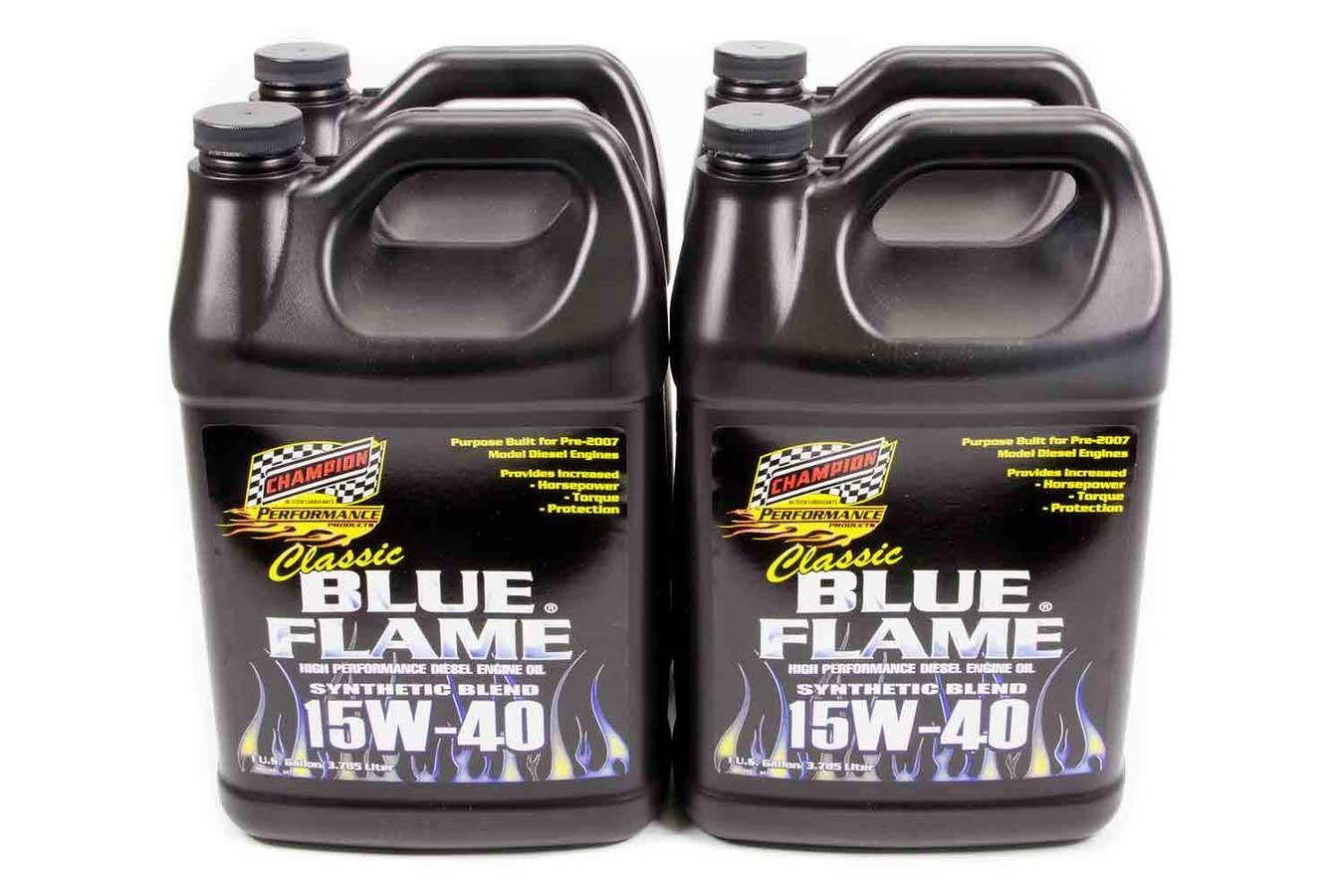 CHAMPION BRAND, 15w40 Synthetic Diesel Oil 4x1 Gallon