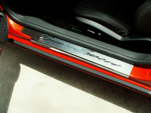 2010 Camaro Stainless 'Super Sport' Doorsills