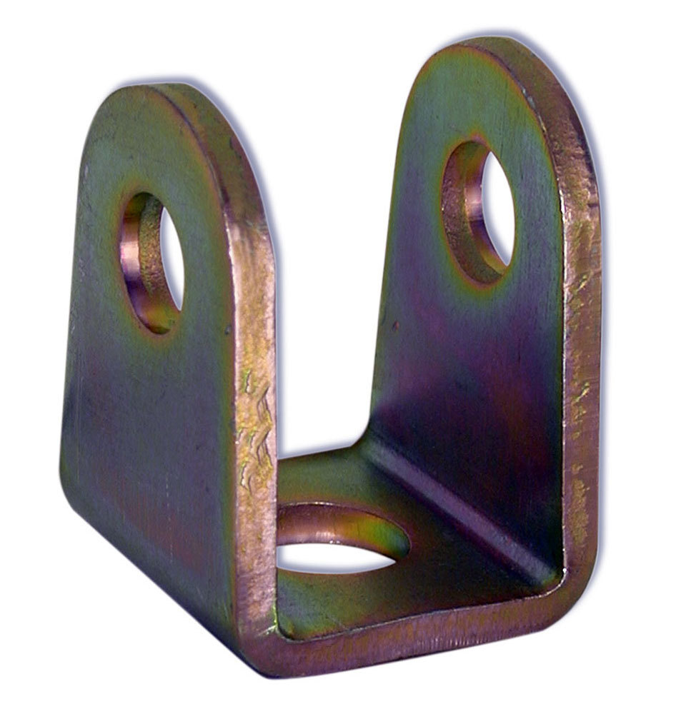 Competition Engr Clevis Bracket, 5/8" Mounting Hole, 1/2" Bore, 3/16" Thick, Steel, Natural, Each