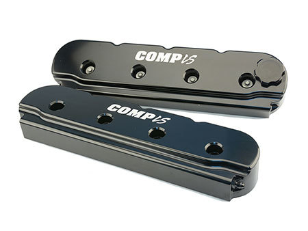 Comp Cams Tall Valve Cover - GM LS-Series - Pair - Aluminum