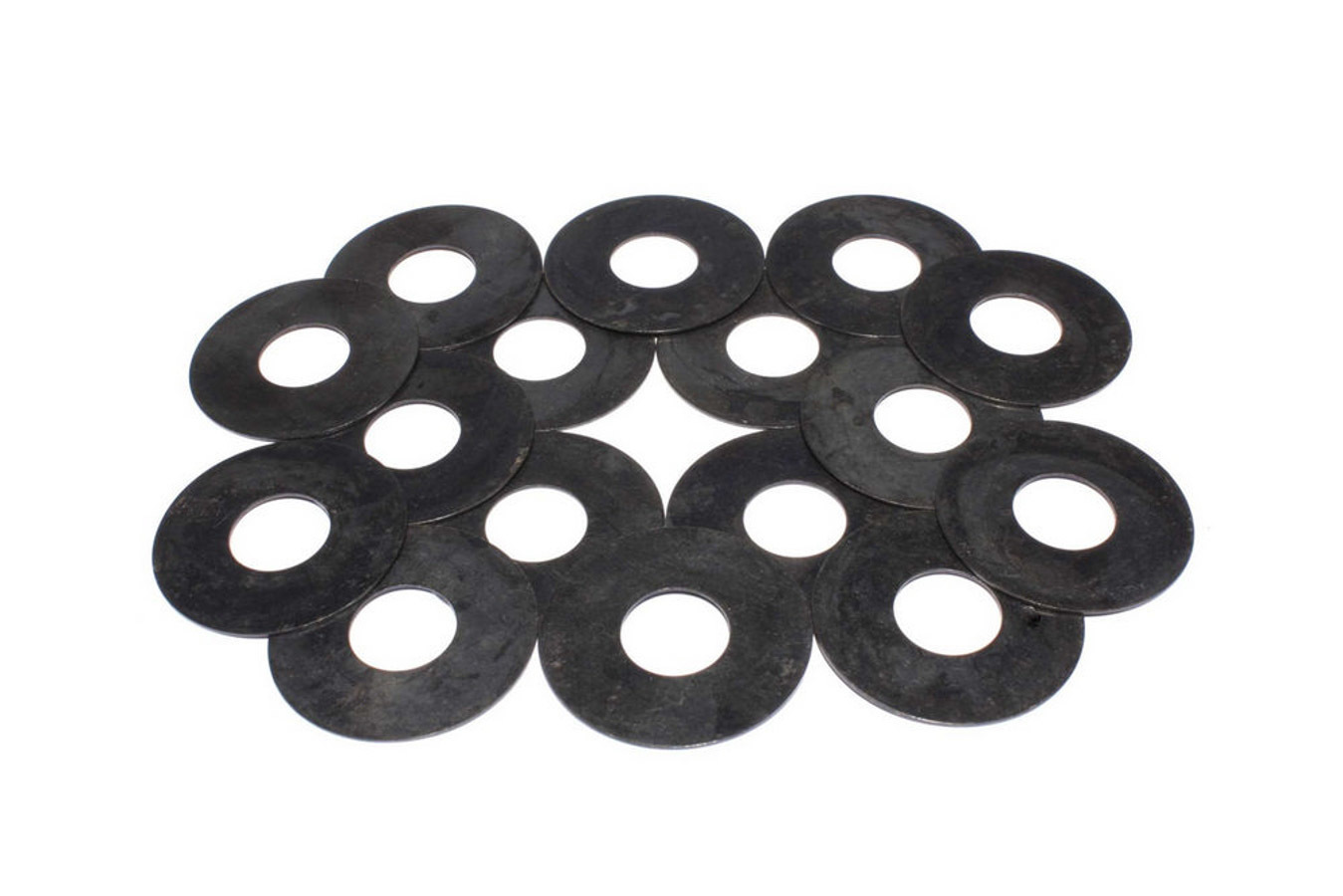 Comp Cams 0.030 in Thick Valve Spring Shim - GM LS - Set of 16 - 1.300 in OD