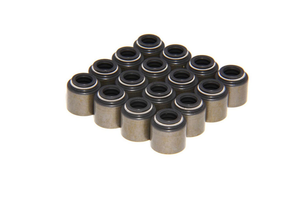 Comp Cams Positive Stop Valve Stem Seal - GM LS-Series - Set of 16
