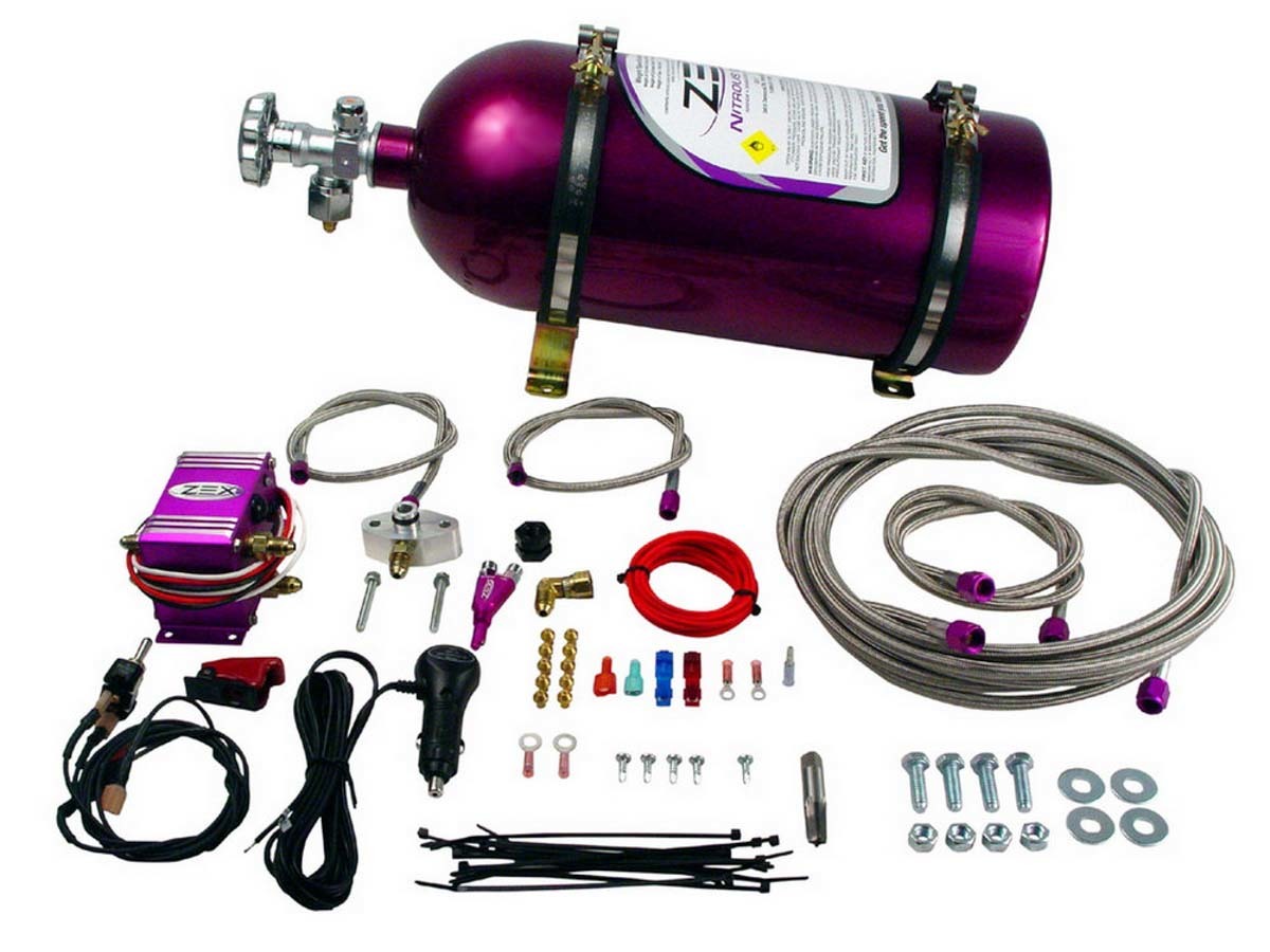 Comp Cams Nitrous Oxide System, Wet, 75-175 HP, 10 lb Bottle, Purple, GT, Ford Mustang 2005-10, Kit