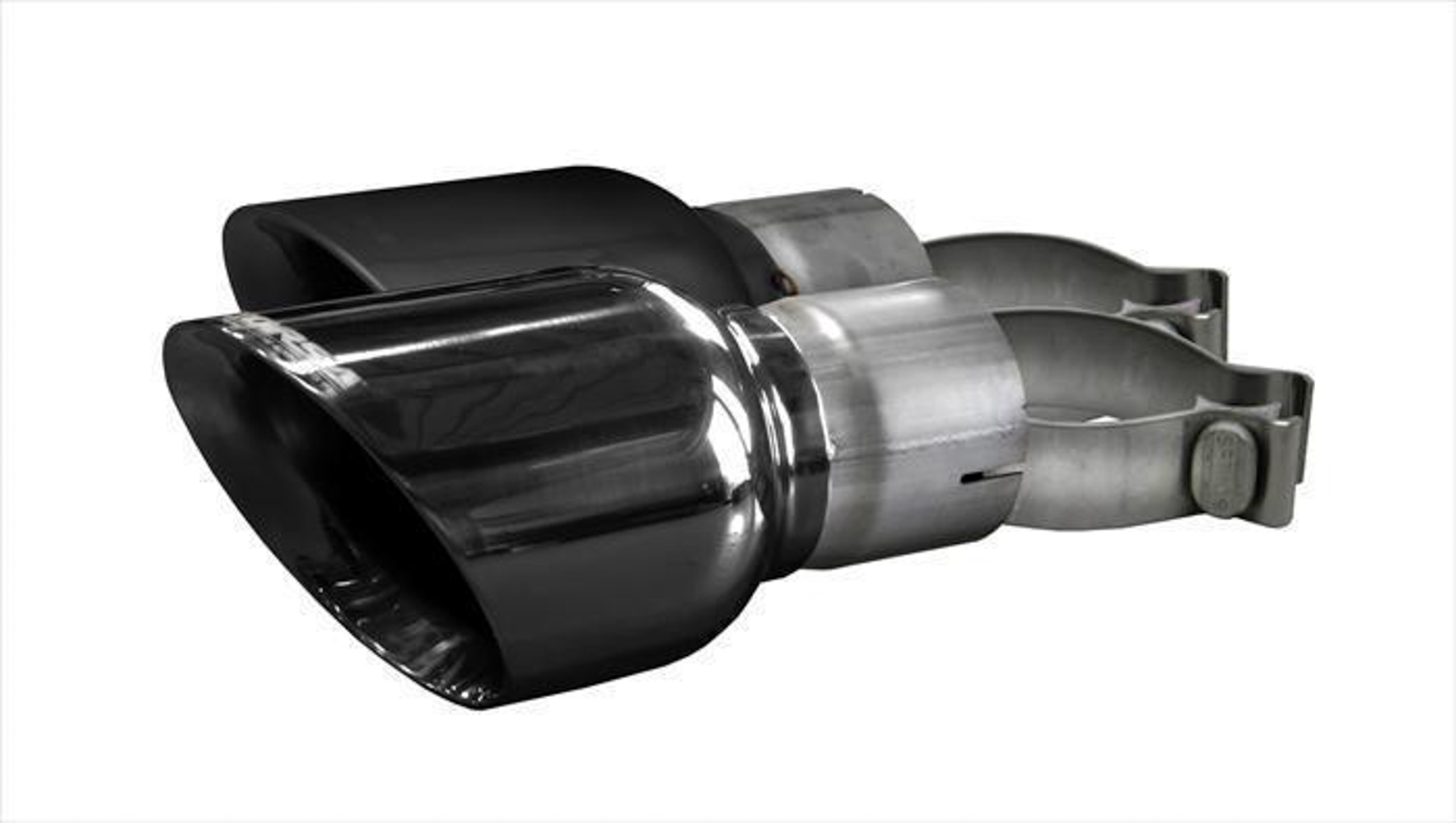 CORSA PERFORMANCE Exhaust Tip Pro-Series Clamp On 4-1/2 in Round Outlet Dual Wal