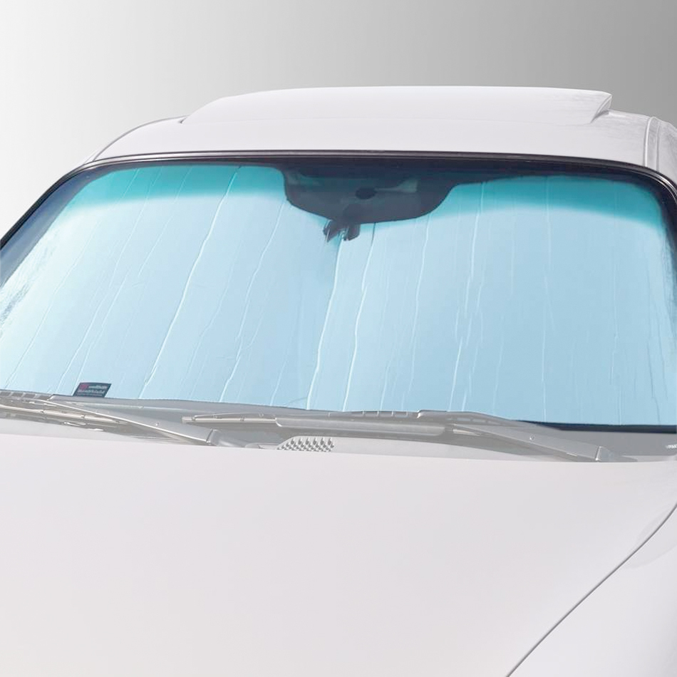 Covercraft Windshield Shade, Flex-Shade, Folding, Cloth/Plastic, Silver/Black, Ford Mustang 2010-18, Each
