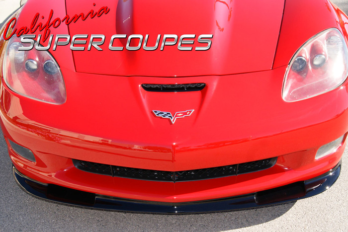 C6 Corvette Carbon Fiber Front Splitter / Spoiler, California Super Coupes