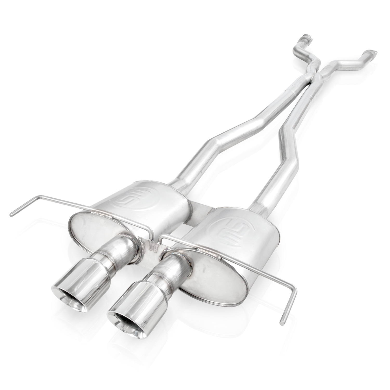 2009-2015 Cadillac CTS-V Coupe LSA 6.2L SW Coupe Catback Dual Turbo Chambered Mufflers Factory Connect