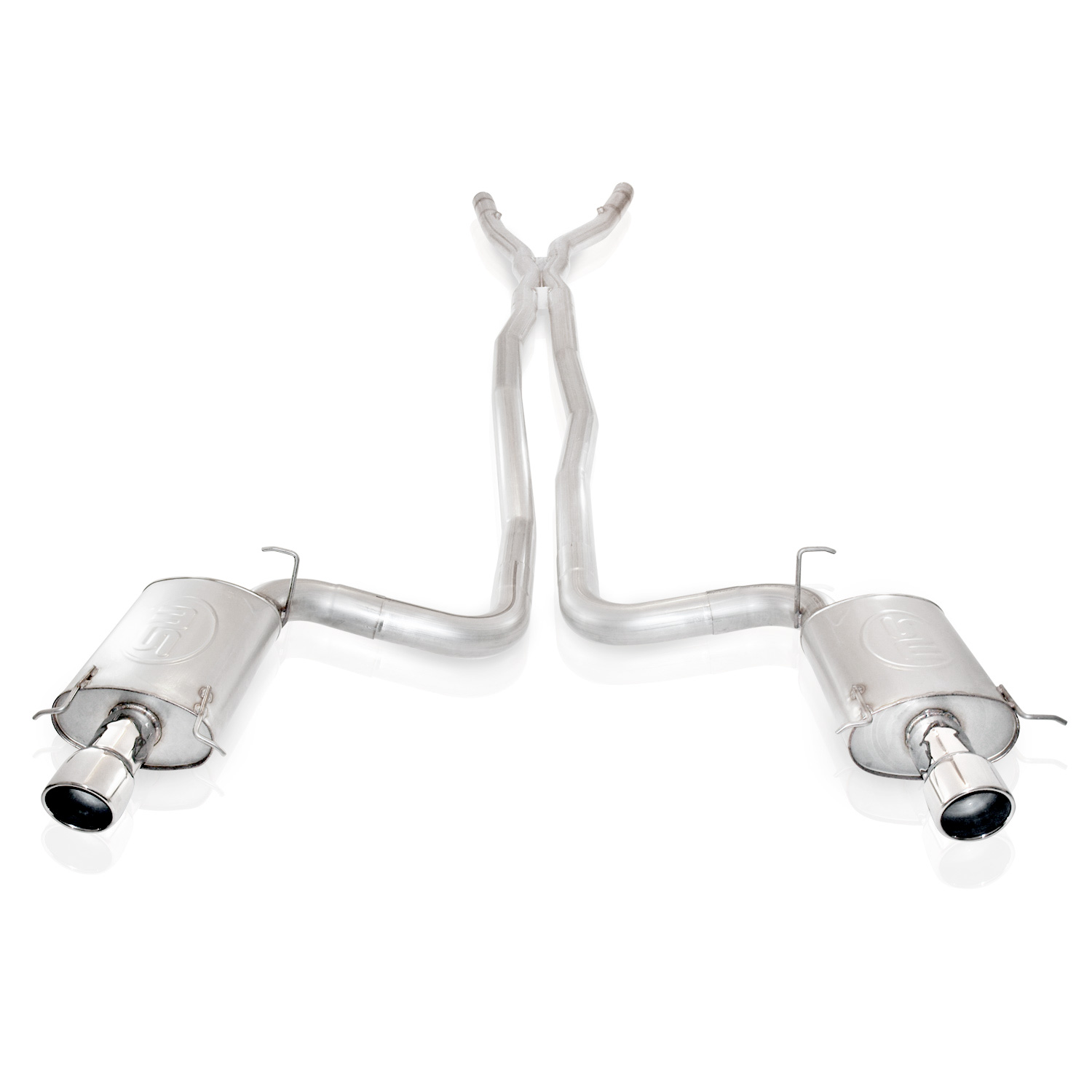 2004-2007 Cadillac CTS-V Sedan LS2/LS6 5.7L, 6.0L SW Catted Leads Dual Exhaust X-Pipe Performance Connect