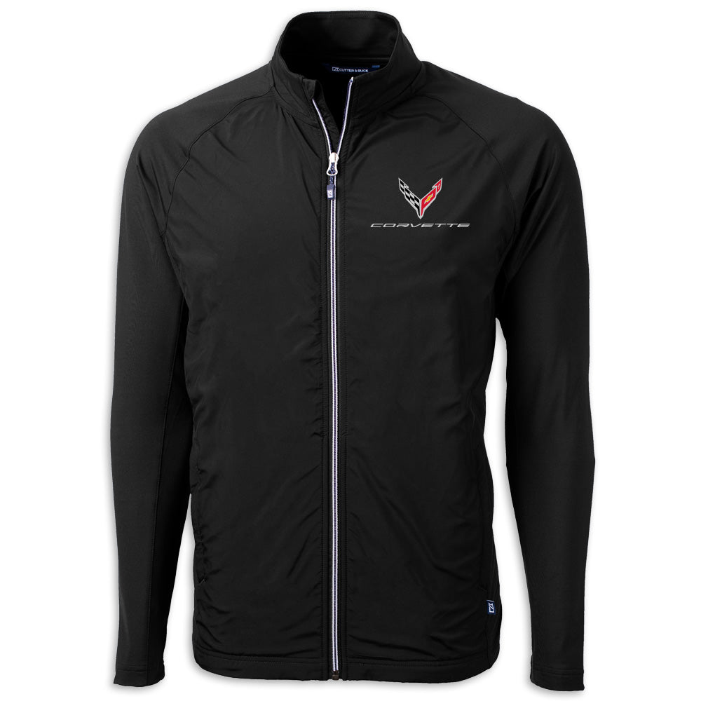 C8 Corvette Cutter & Buck Eco Jacket Black