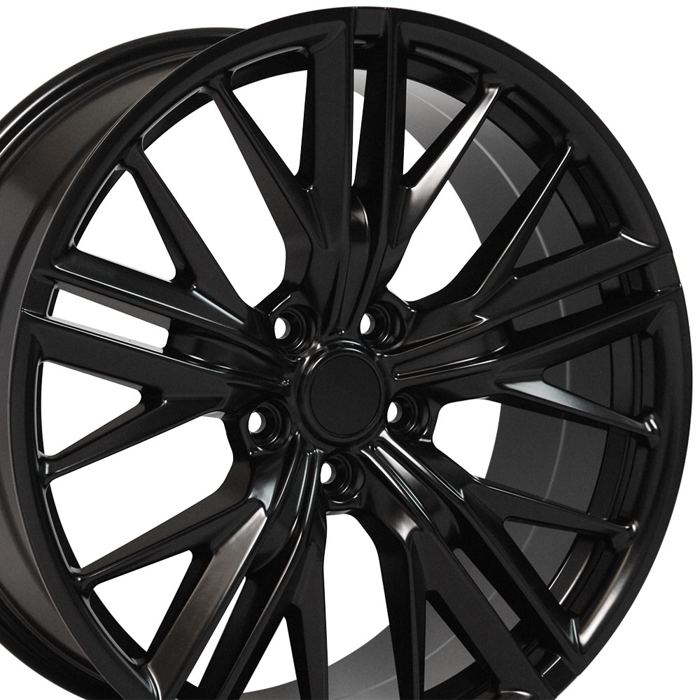 Chevrolet Camaro 2010-2019 20" ZL1 Style Wheel fits Camaro Satin Black Finish 20"x8.5"