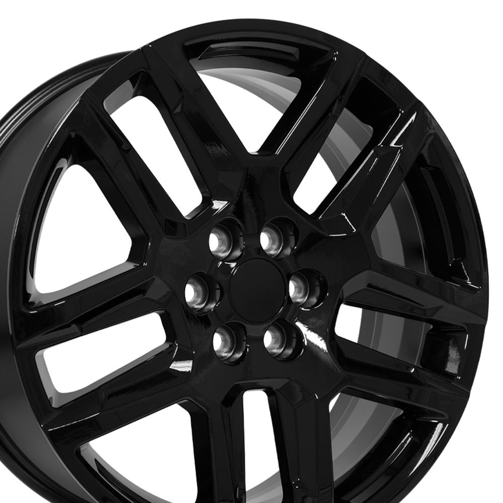 OE Wheels CV58 20x8 6x120 50et Gloss Black Wheel