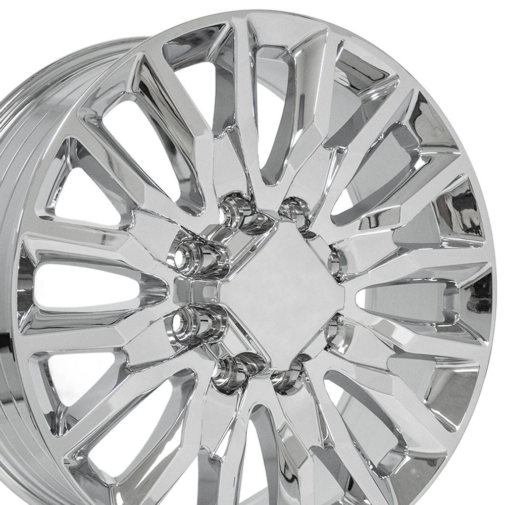 OE Wheels CV59B 22x8.5 8x180 44et Chrome Wheel