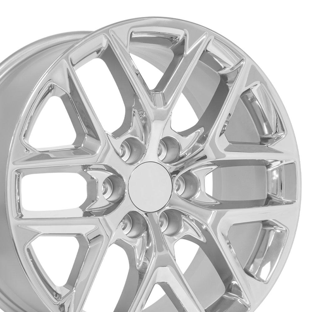 20" Replica CV62 fits Chevrolet Silverado 20x9 Chrome