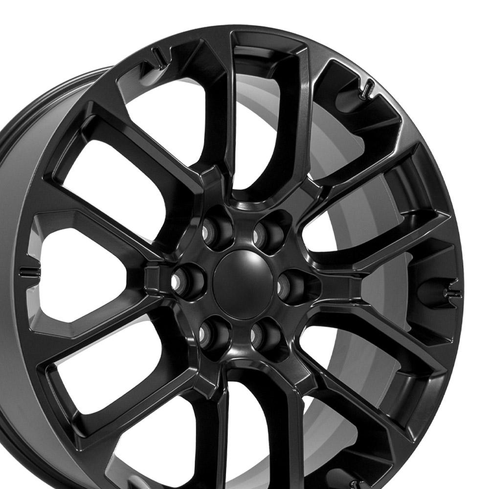 22" Replica CV67 fits Chevrolet Suburban 1500 22x9 Satin Black