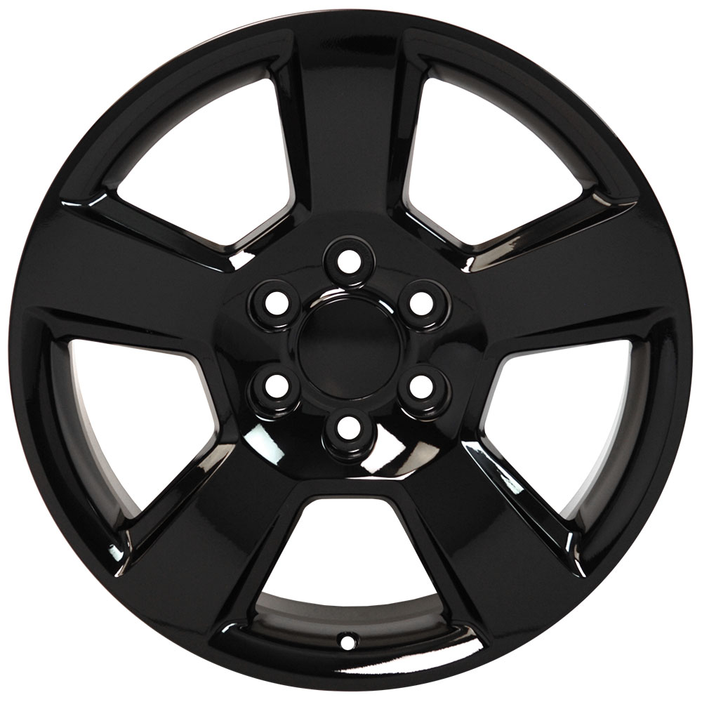 20" fits Chevrolet,  Tahoe Replica Wheel,  Black 20x9