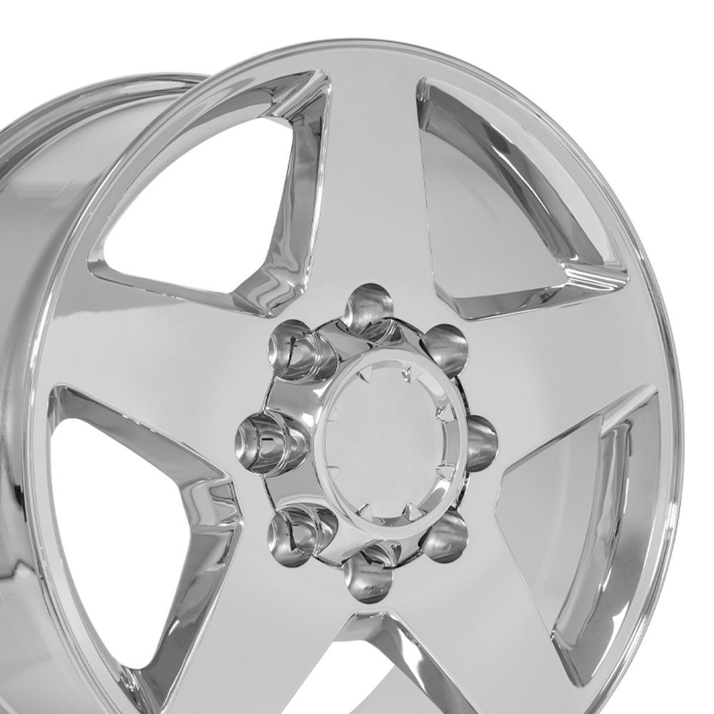 OE Wheels CV91A 20x8.5 8x165.1 12et Chrome Wheel SS: 9451927