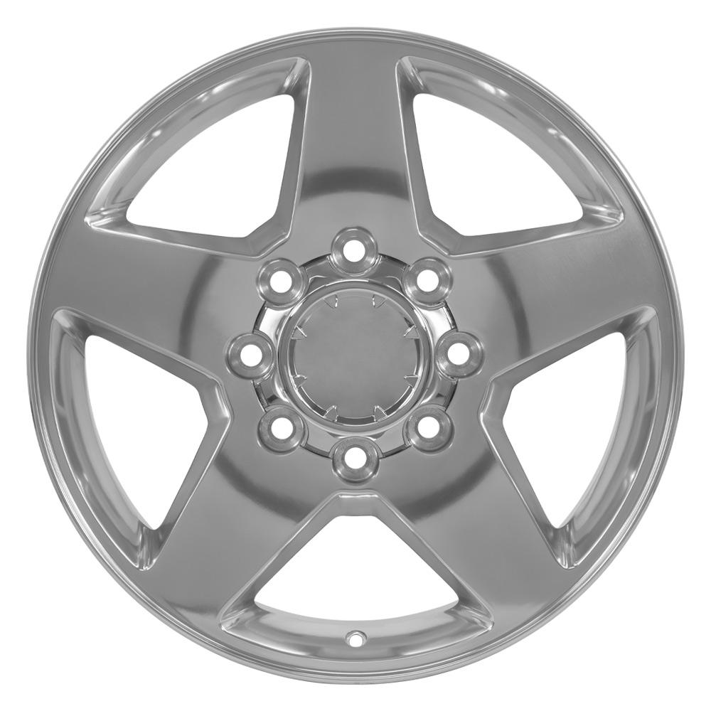 20" Replica Wheel fits Chevy Silverado,  CV91B Polished 20x8.5