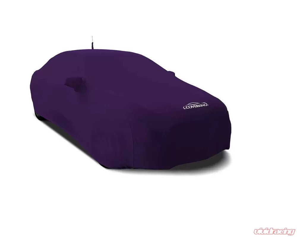 Coverking CVC3SS97 Coverking Satin Stretch Plum Crazy Purple Class 3 Custom Car Cover Chevrolet Corvette C8 Stingray 2020-2024