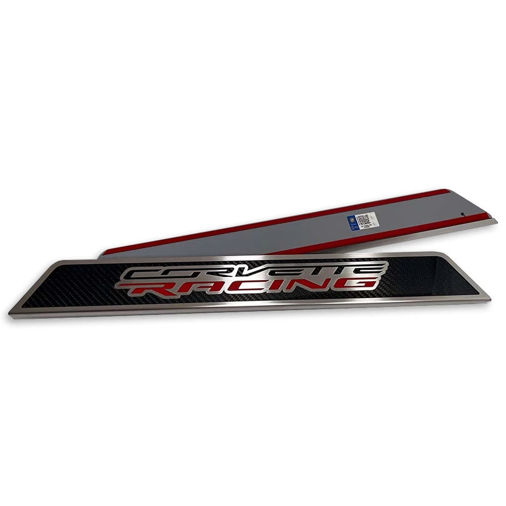C8 Corvette Racing Replacement Door Sills Stainless Steel