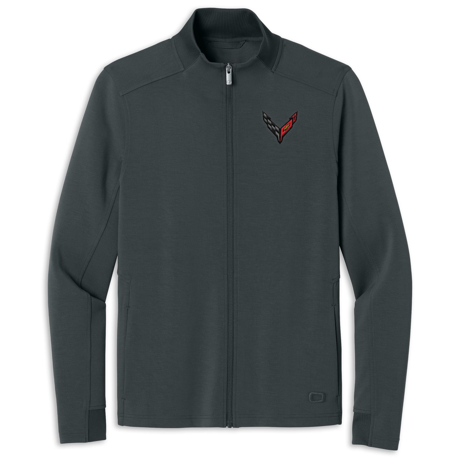 Corvette Men's Full-Zip Tarmac Gray