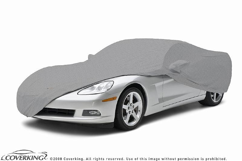 1953-2013 Mosom PLUS Gray Corvette Car Cover with Embroidered logos