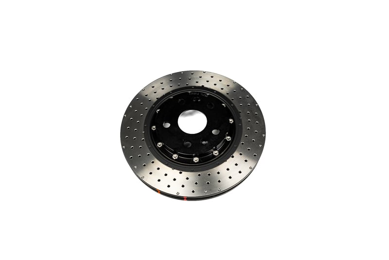 DBA 5000 Series C8 Corvette Z51 Rear Cross Drilled Rotor