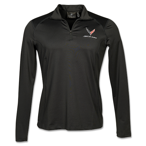 C8 Corvette 2023 Z06 Ladies 1/4 zip Pullover Shirt
