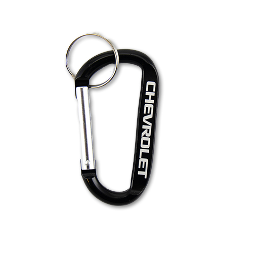 Chevrolet Carabiner Clip Keychain