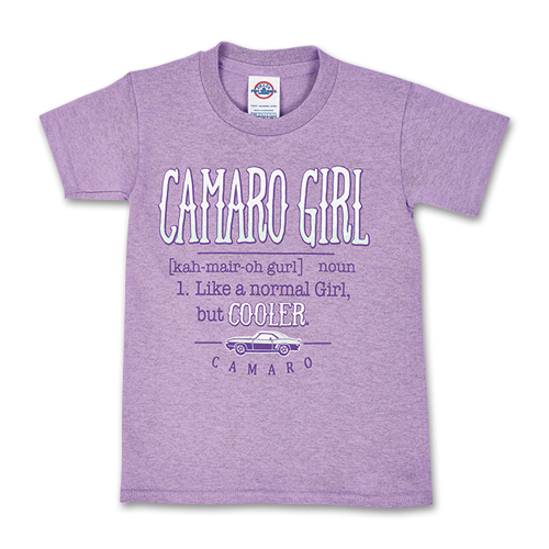Camaro, Youth Camaro Girl T-shirt