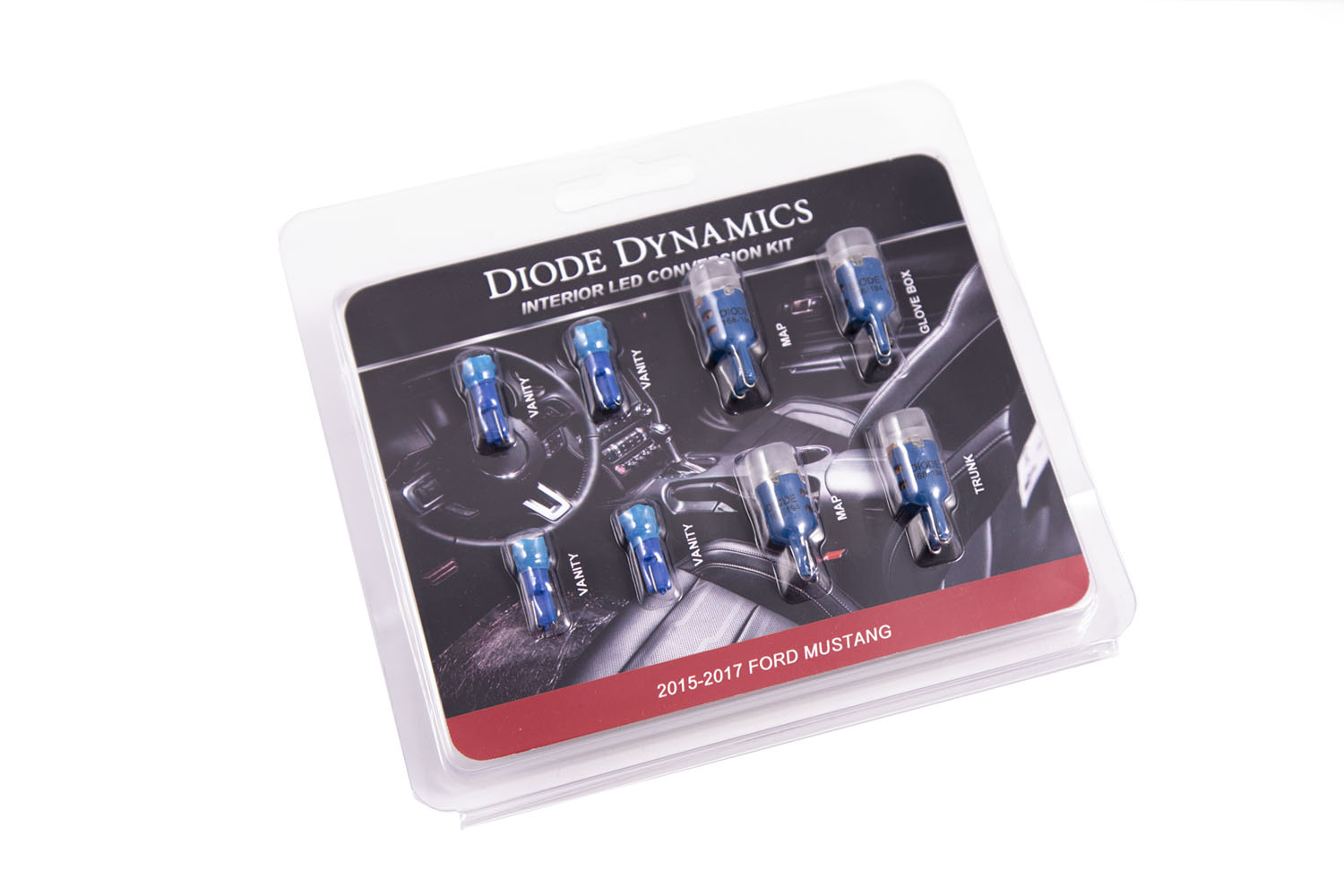 Mustang Interior Light Kit 15-17 Mustang Stage 2 Blue Diode Dynamics