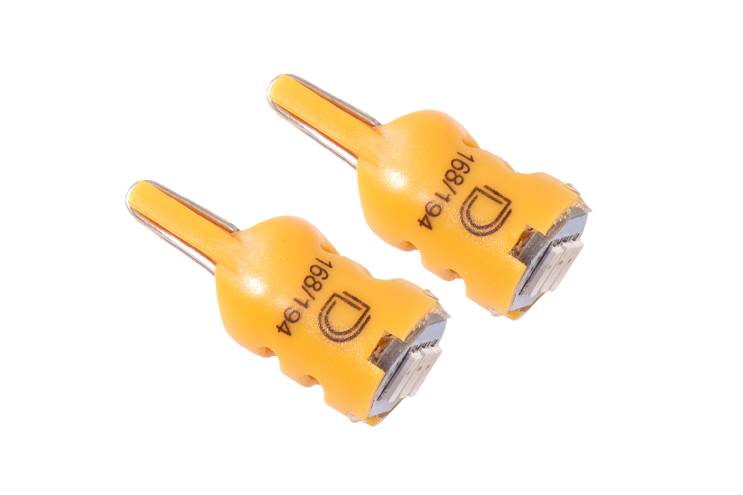 194 LED Bulb HP3 LED Amber Short Pair Diode Dynamics