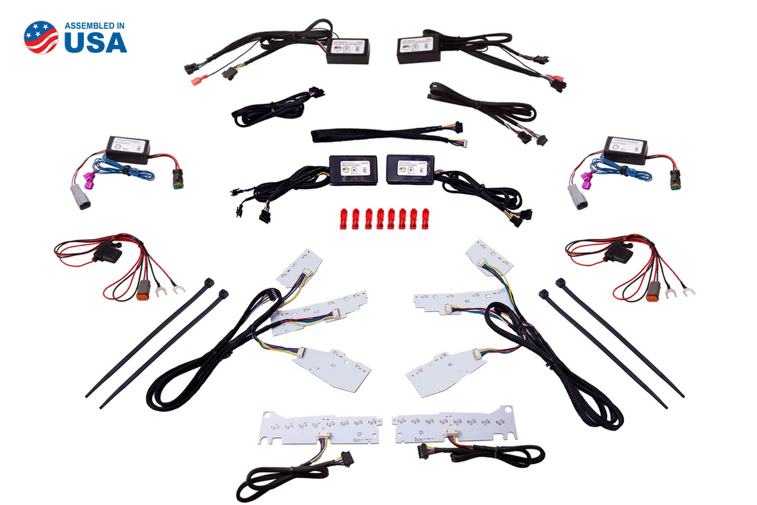 RGBW Upper & Lower DRL Boards for 17-23 Chevrolet Camaro ZL1 Diode Dynamics