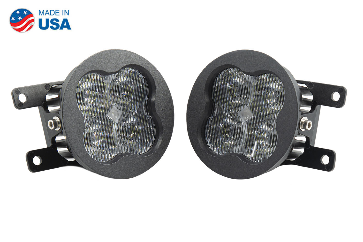 SS3 LED Fog Light Kit for 2006-2009 Ford Mustang White SAE/DOT Fog Sport Diode D