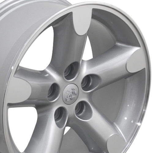 20" Replica Wheel fits Dodge Ram,  DG56 Silver Machined 20x9