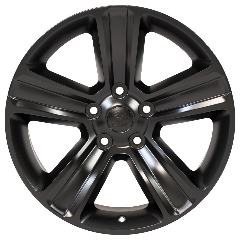 20" Dodge,  Ram 1500 Replica Wheel,  Satin Black 20x9