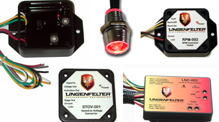 Lingenfelter Drag Pac - Launch Controller,Red Shift Light, RPM Switch, Mile Per Hour Switch
