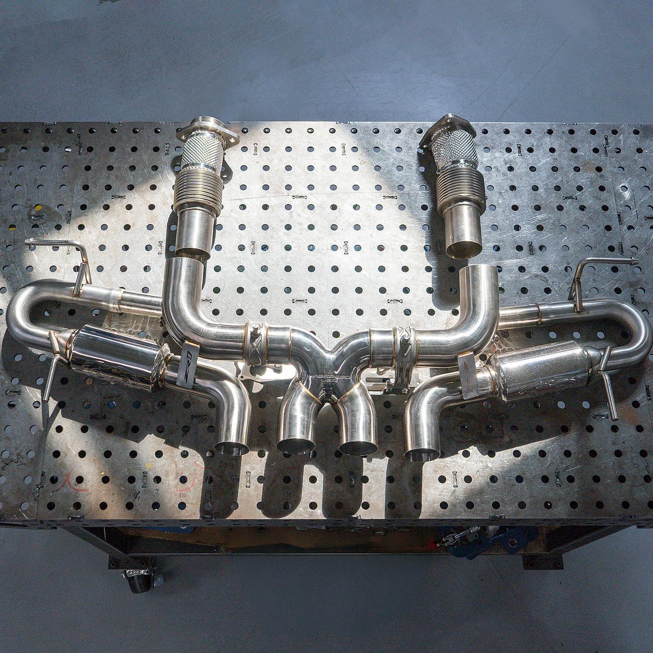 Corvette C8 ZR1 Steel Valved Cat-Back Exhaust 2025+