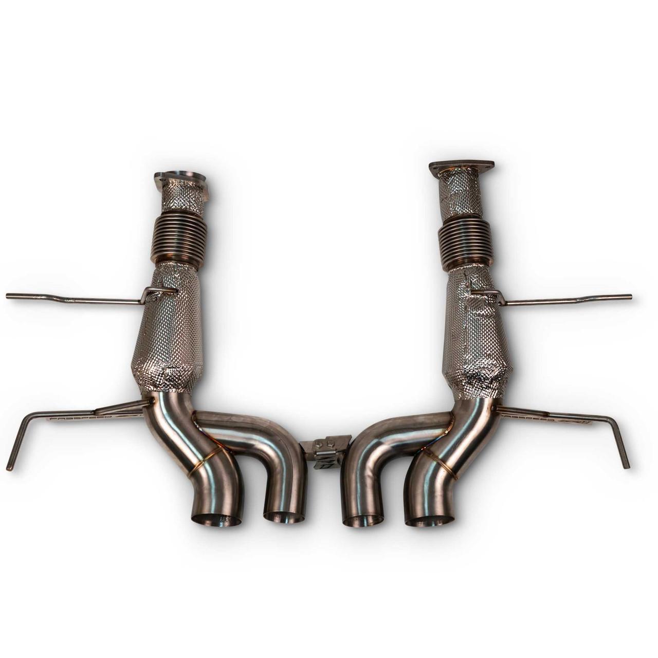 Corvette C8 ZR1 Steel Megaphone Cat-Back Exhaust 2025+