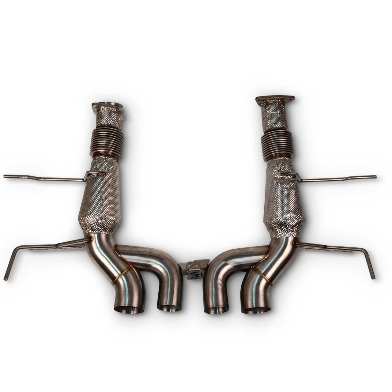 Corvette C8 ZR1X Steel Megaphone Cat-Back Exhaust 2025+