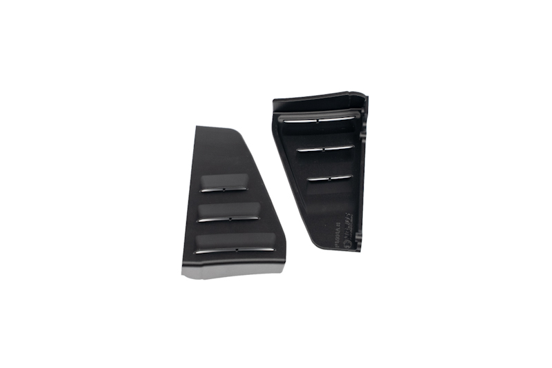 C8 Corvette Stingray Verus Engineering Front Splitter Endplates, WF Spec
