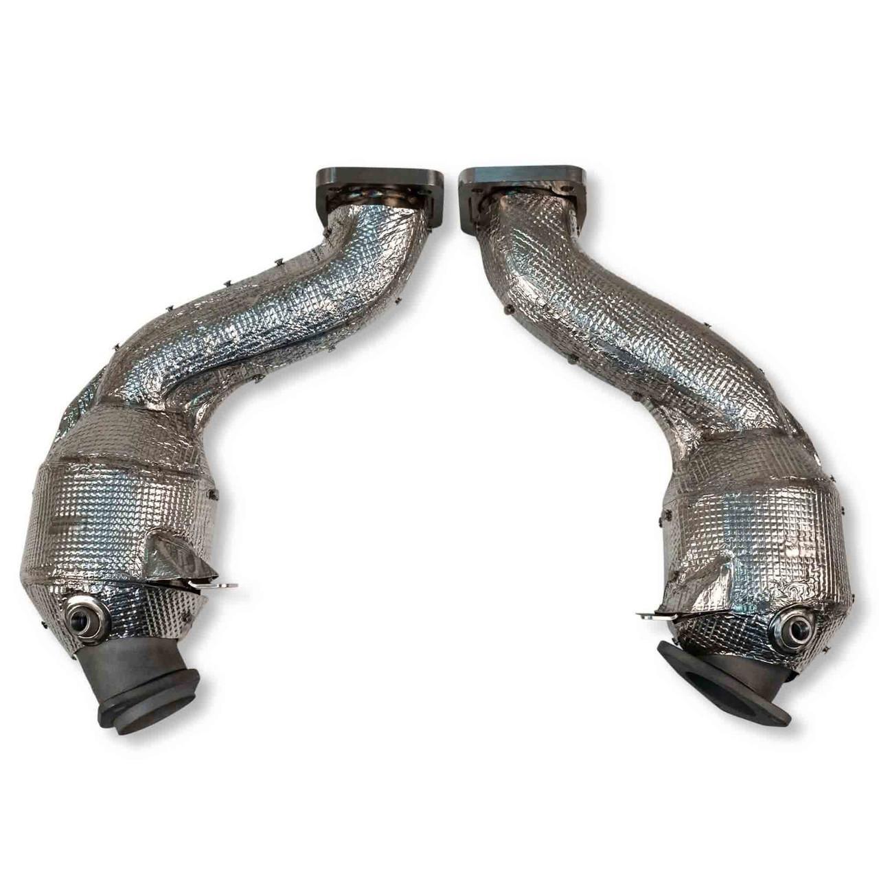 Corvette C8 ZR1X Fabspeed HJS Sport Catalytic Converters