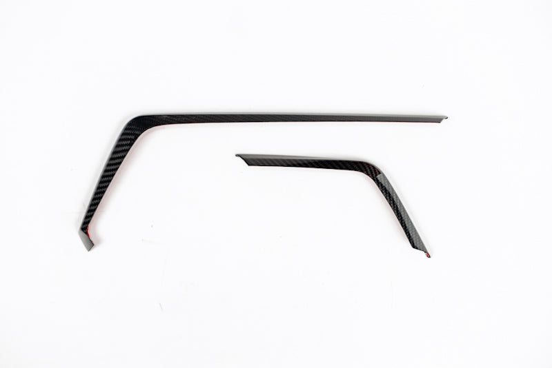 2026+ C8 Corvette CCS Carbon Fiber Dashboard Screen Side Panel Trim