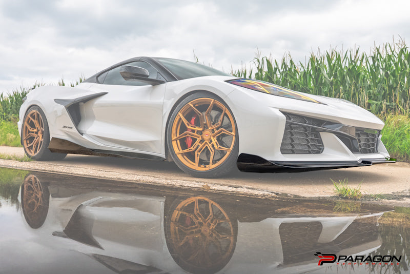 2023-27 C8 Corvette All Models Paragon, , 5ZM Front Lip