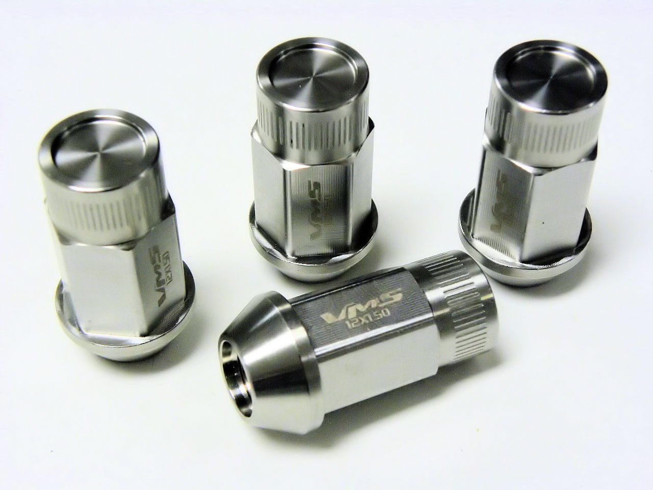 2010+ Camaro Racing Lug Nuts Close End M14X1.5 (4-Pack) STAINLESS STEEL