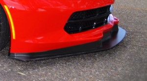 C7 Corvette Stingray Katech Carbon Fiber Front Splitter with Undertray, Wickers